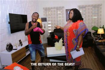 Comedian Ushbebe set for private screening of new movie ‘ Akpe: The return of the beast’