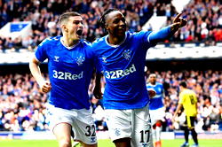 Aribo breaks Scottish Premiership duck in Rangers win