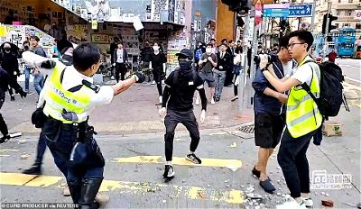 Hong Kong, Protests,Police