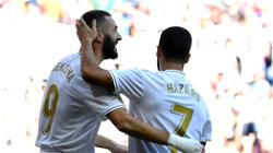 Hazard heaps praise on Benzema: He’s the best striker in the world