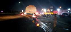 Fire disaster averted again as tanker spills content on Otedola Bridge
