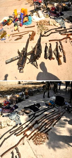 PHOTOS: Troops foil Boko Haram attempt to overrun Marte, Borno State