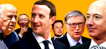 Richest people in world experience wealth fall first time in decade