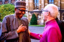 Pictures: Four times Buhari receives/visits Archbishop of Canterbury (2016-2019)
