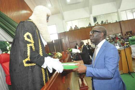 Obaseki Presents N177.6bn Budget Proposal For 2020 To Edo Assembly