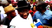 Jonathan sues for peace, counsels security forces against use of deadly force