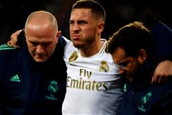 Hazard to miss Spanish Super Cup with ankle injury, confirms Zidane