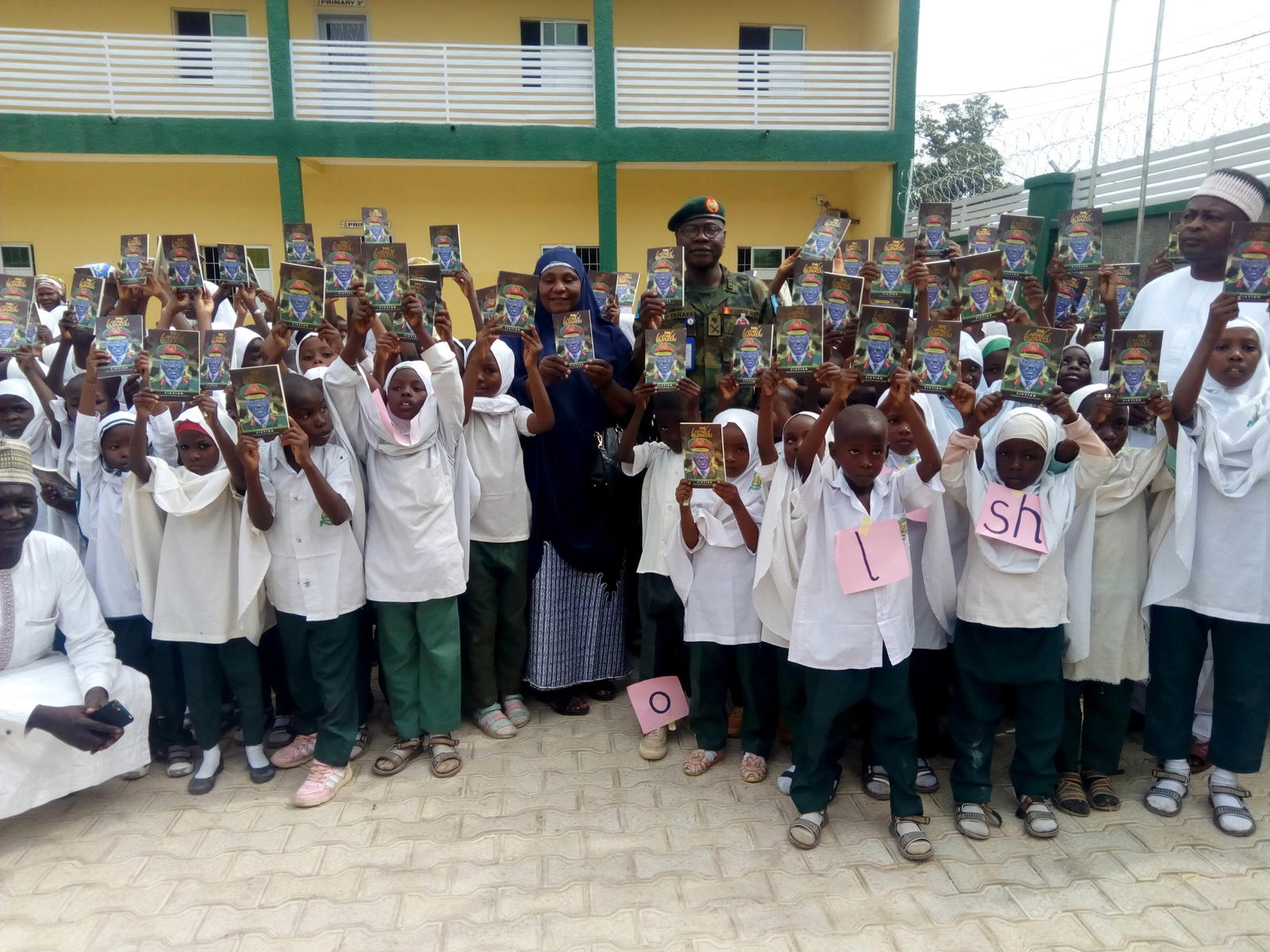 Buratai donates 1,000 books, remodel primary school in Kaduna