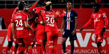 Ligue 1: PSG stunned in shock away defeat to Dijon