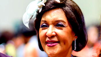 Sujimoto congratulates Maiden Ibru on her 70th birthday celebration