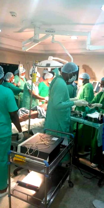 Graphics: Man saved by doctors after being impaled by handle of sledgehammer