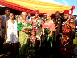 Actors Kenneth Okonkwo, Tonto Dikeh honoured at Nollywood New Yam Festival