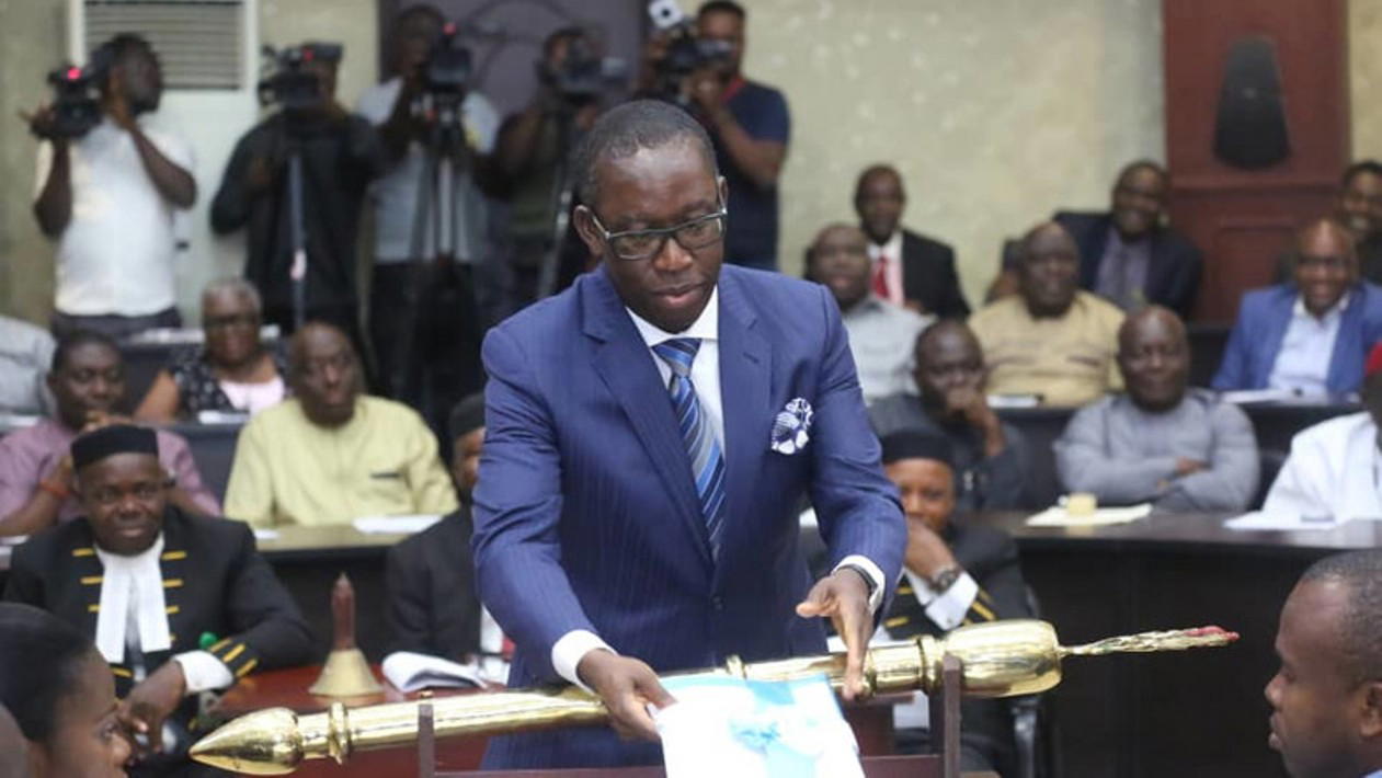 Budget 2020: Okowa presents budget of N389bn to Delta Assembly