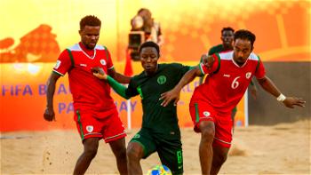 Beach Soccer World Cup: Nigeria lose second group game to Oman 6-5
