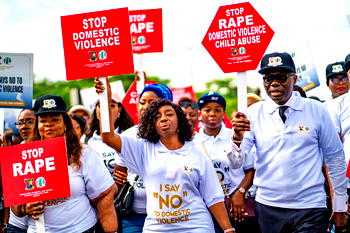 Speak up against domestic, sexual violence, Sanwo-Olu charges victims