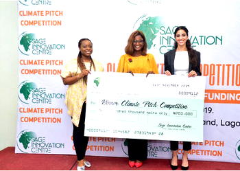ICCDI, Bio-Stark Green Solutions emerge winners of SAGE climate pitch competition