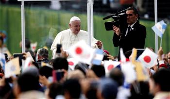 Pope Francis urges abolition of nuclear weapons at Japan’s ground zeros