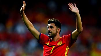Spanish record goalscorer David Villa announces his retirement