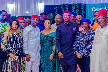 Dignitaries storm Dozie Nwankwo’s victory party in Abuja