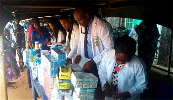 Again, Emeneka hits constituents with free medical outreach