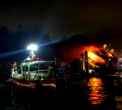 Marc Anthony’s 120-foot yacht destroyed by fire