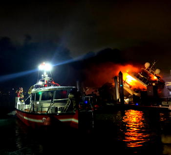 Marc Anthony’s 120-foot yacht destroyed by fire