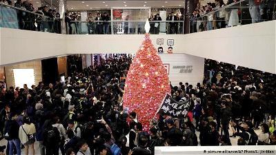 Hong Kong, Christmas, Protests