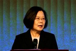 Taiwan President channels HK protests in appeal for votes