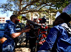 Busted: Those responsible for the attack on protesters unmasked