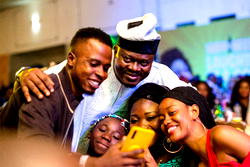 Actor Muyiwa Ademola joins Maltina’s ‘Laf Up’ show in Ibadan