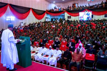 Buhari urges army to respect human rights, humanitarian laws in their operations