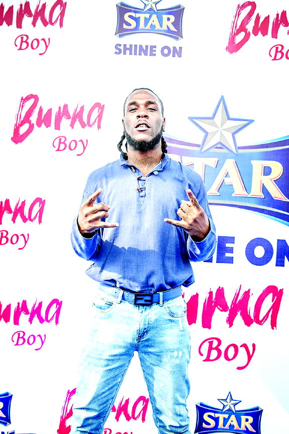 Burna Boy brightens up STAR Lager’s all-new campaign