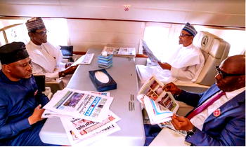 Buhari, Obaseki, two other govs off to Egypt for Peace, Devt Forum