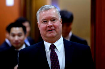 US envoy Biegun, urges North Korea to restart nuclear talks