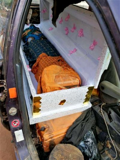Customs intercepts Jerry cans of petrol concealed in 2 caskets