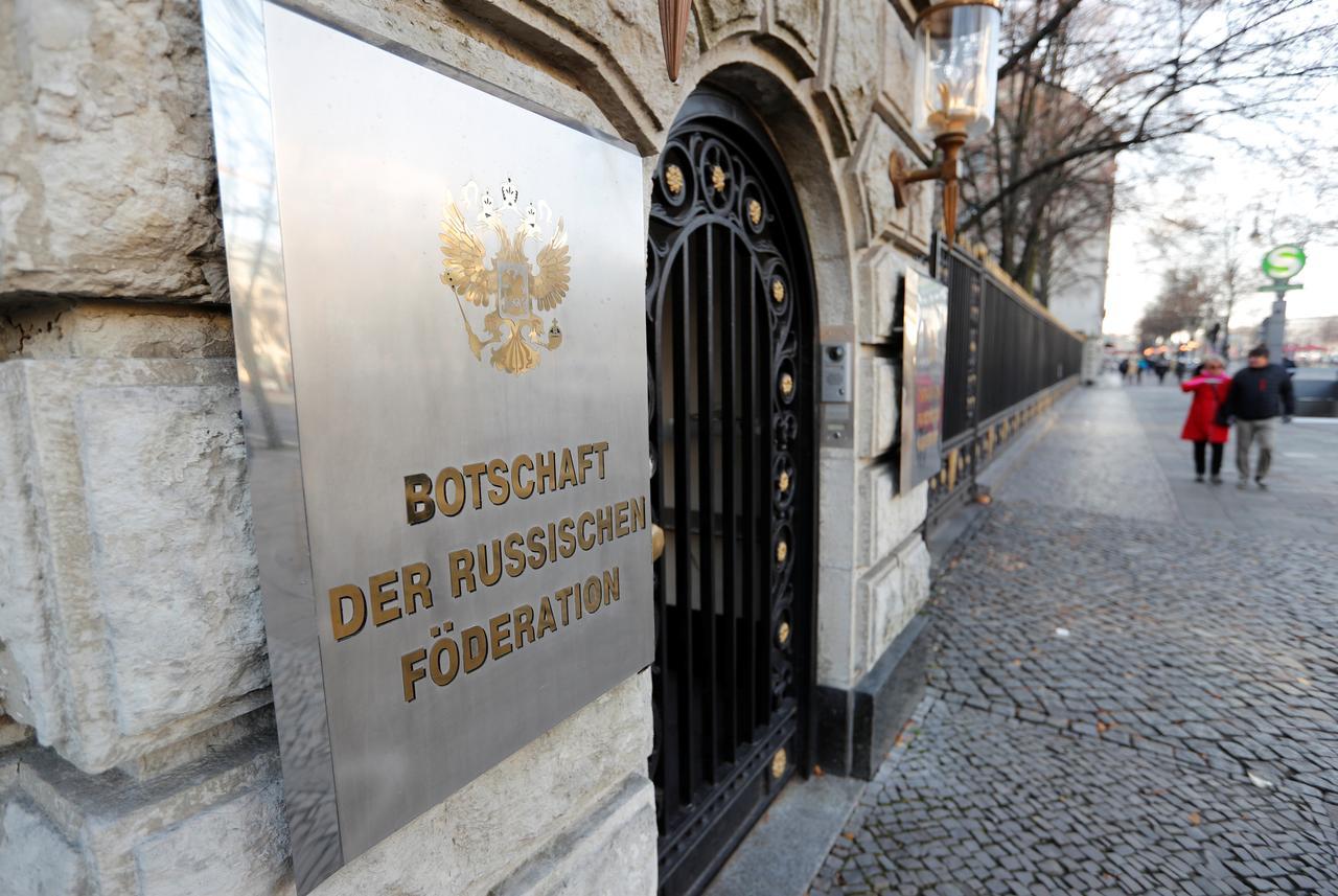 Germany expels two Russian diplomats in probe of Berlin killing