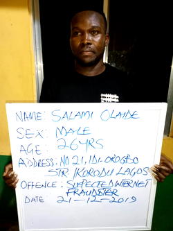 Police arrest internet fraudster, fake grant operator