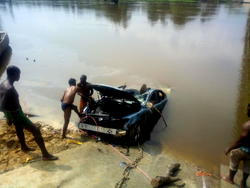 One feared dead, 2 Others missing as car plunged into river
