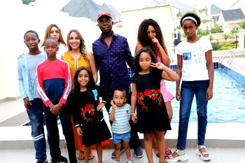 Ned Nwoko hosts singer Teni, shares rare family photos