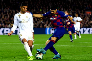 Barcelona, Real draw as Clasico marred by violence