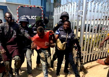Money Heist: Robbers trapped in Abuja bank during operation (Photos & Video)