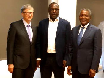When Abubakar Sanni Bello met Bill Gates, Aliko Dangote