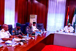 Buhari presides over security meeting