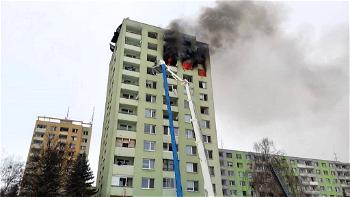 Deadly blaze tears through Slovakia high-rise block