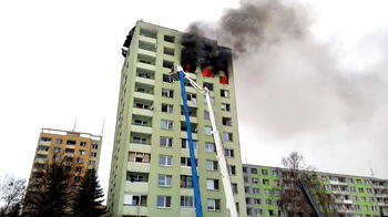 Deadly blaze tears through Slovakia high-rise block