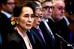 Myanmar’s Suu Kyi rejects genocide claims in UN court
