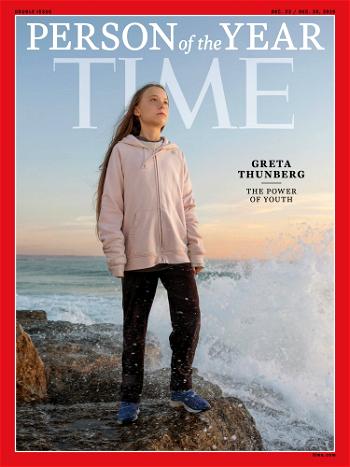 Teenage climate activist Greta Thunberg named Time ‘person of the year’