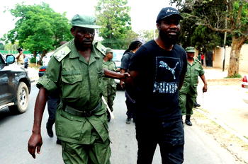 Zambian activist, Chama Fumba arrested at rally