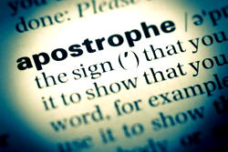End of an error: full stop for UK apostrophe society
