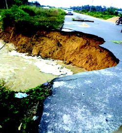 Gully erosion shuts off A’Ibom communities